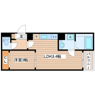 REGALEST F-I【1階】の間取り