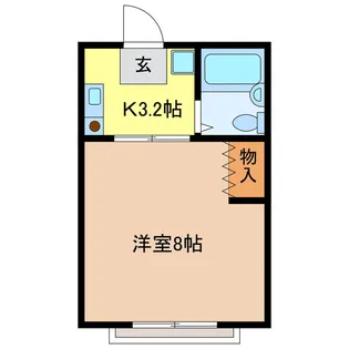 コーポソフィア【2階】の間取り