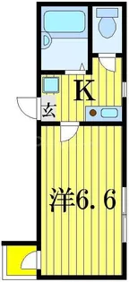 プロテージ小岩【2階】の間取り