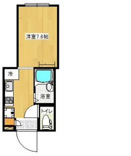 AZESTーRENT石神井公園【2階】の間取り