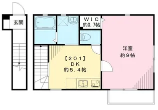 パナフェリーチェ吉祥寺【2階】の間取り