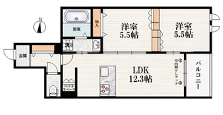 PALM SPRINGS 光が丘【3階】の間取り