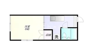 ハイツウエムラ【2階】の間取り