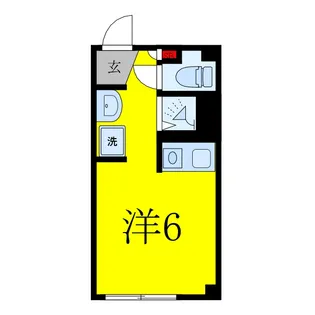 ミクロアークビル【2階】の間取り