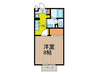 リヴェール【1階】の間取り