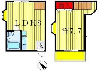 フットヒルの間取り