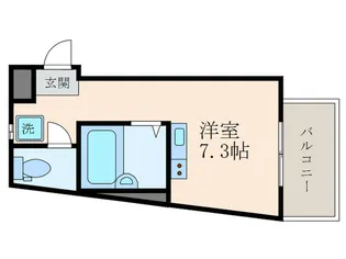 ミストア尼崎駅前【2階】の間取り