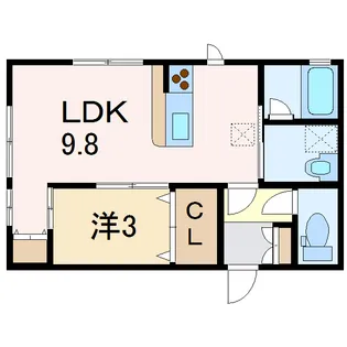 サイニーアII【1階】の間取り