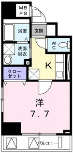 ピアセンティーナ【4階】の間取り