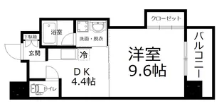 パークビュー小林【2階】の間取り