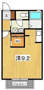 カサベルデ【1階】の間取り