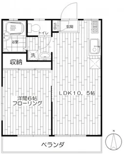 ハイムイシイ【2階】の間取り