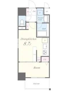 アヴェニール久米川【4階】の間取り