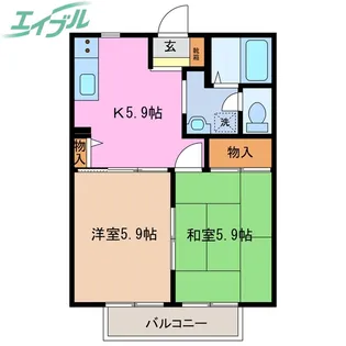 プリマベーラ【2階】の間取り