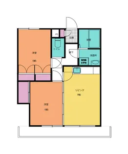 フジマンション【1階】の間取り