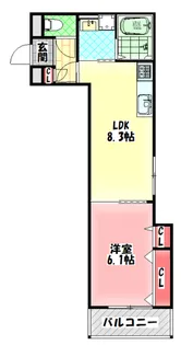 グランデ寿町II【3階】の間取り