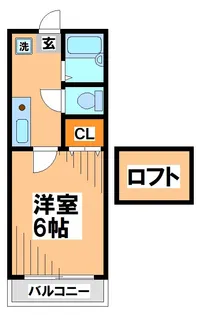 バイオレットビレッジ【2階】の間取り