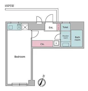 ソシエート丸杉【1階】の間取り