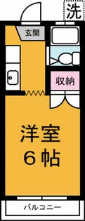 相場マンション【1階】の間取り