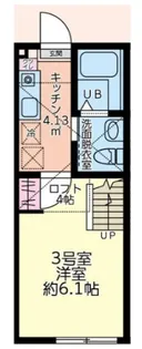 メゾンマグノリア【1階】の間取り