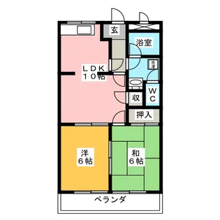 ルミナストワール松栄【3階】の間取り