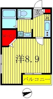 コンフォート・ティファニー【2階】の間取り