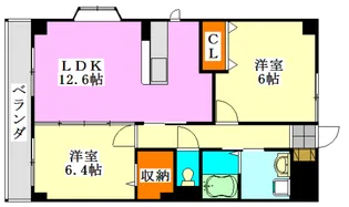 Primavera【2階】の間取り