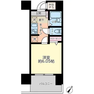 グランフォース豊洲【2階】の間取り