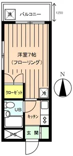 メゾン堀田【2階】の間取り