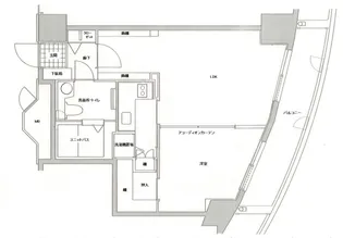 新潟ダイカンプラザ遊学館【13階】の間取り