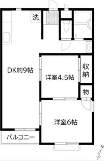 JUNエリール A棟【1階】の間取り