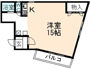 セルヴァン藍【4階】の間取り