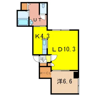 CREDIST BLD.【3階】の間取り