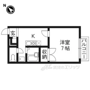 プレジール葉月【2階】の間取り