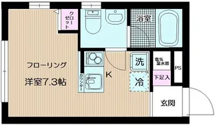 コローナ赤羽【4階】の間取り