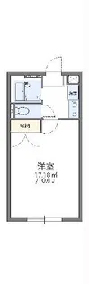 レオパレス深田【1階】の間取り