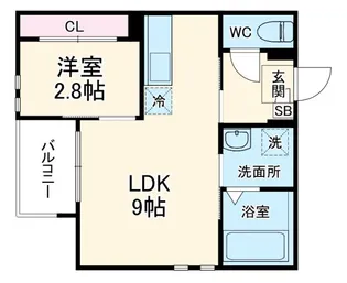 REGALEST asterMN【2階】の間取り