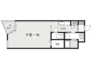 F.O.S SQUARE【4階】の間取り