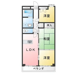 Romanina【3階】の間取り