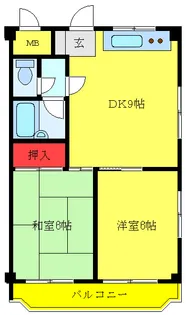 NCKビル【5階】の間取り
