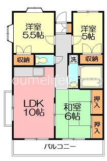 湘南カームライズ【2階】の間取り