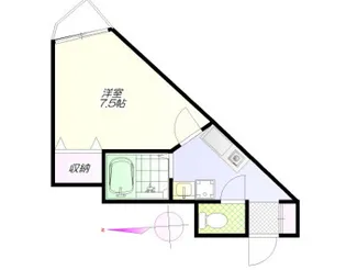 アルビオン田端【5階】の間取り