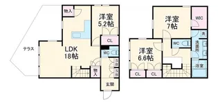 凛樹offenの間取り