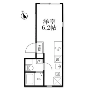 コルク新板橋【3階】の間取り