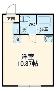 ドルフィンスルーワン【1階】の間取り