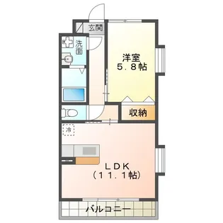 シャンティーク【3階】の間取り