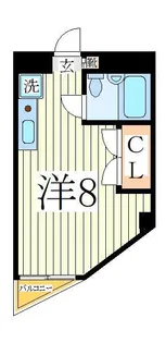 いつきレジデンス弐番館【1階】の間取り