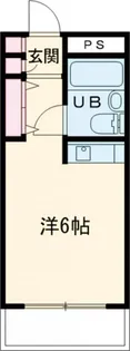 ジョイフル目黒洗足【4階】の間取り