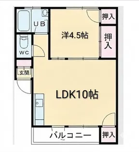 カノープス三軒茶屋【4階】の間取り
