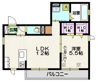 Sonreir【2階】の間取り